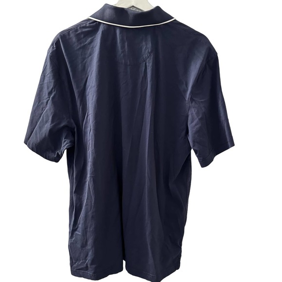 Ben Hogan Men's Navy Blue Performance Short Sleeve Polo Shirt Size L/G - Picture 2 of 7